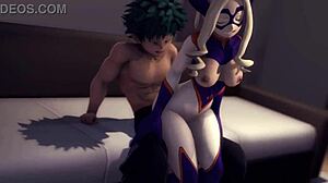 Hey, brainwashed sluts from MHA in wild HMV action! Watch them go crazy.