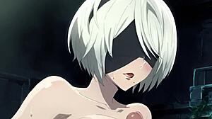 I’m obsessed with Nier Automata 2B in this wild hentai AI version, it’s pure fire