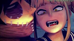 Hey, brainwashed sluts from MHA in wild HMV action! Watch them go crazy.