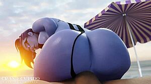 i can’t stop watching tifa lockhart in this panties aside cartoon compilation 2