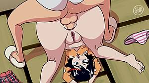 Ryuko Matoi Takes Big Cock Cum Facial in Anal Ass Action