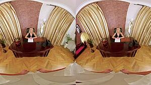 Czech Vr 366 - Cherry Kiss Will Cure Your Erection With Tits Kissing Horny Doggystyle Natural Tits Gaping Pov Blowjob