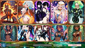 Battle babes in hot elf fantasy with sexy cosplay compilation
