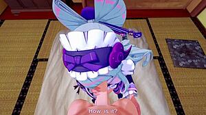 Want Yumemizuki Mizuki's pov blowjob and sex therapy in Genshin Impact? Dive into her big tits action!