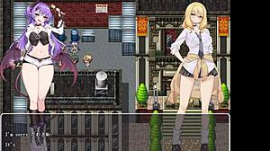 Succubus scenes from Konosuba game show big tits manga action in judgement 2
