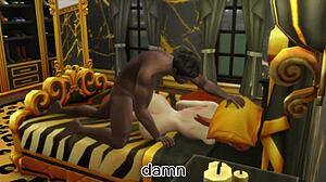 Curvy Redhead Feels Intense Pleasure From Huge Cock Black Man