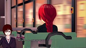 Confusing Office Adventure Game With Mature Asian Characters In 3D Part 1