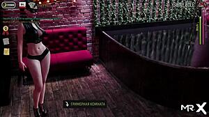 Two characters next to each other in fashion business game