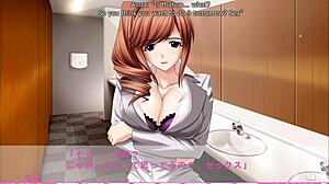 uhh, my coworker anna totally surprised me with her own welcomin’ gift in erotica yuuwaku prologue 2... ridin’ cowgirl style!