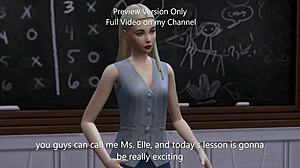 I Fucked My Teacher for a Live Sex Show!