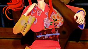 Vanessa Veren Experiences Intense Outdoor Fucking Cum Action In 3d Anime