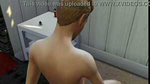 Cheating Wife Takes Big Black Cock in Sims4 Porn!