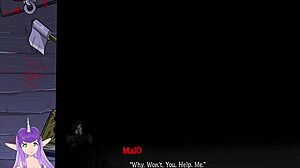 malovent uncensored part 2 teases with big tits brunette in sexy hentai game