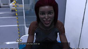 Stranded in space 50 hints at meeting the new black milf