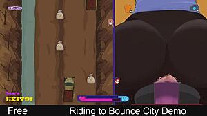 Just played Riding to Bounce City demo, pretty cool