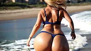 Thick pawg animations with big ass in AI-generated action number 6.