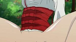 damn! yamada asaemon sagiri from jigokuraku hells paradise riding cowgirl style in hot hentai