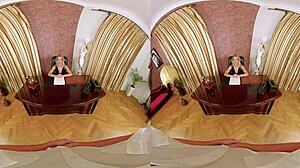 Czech Vr 366 - Cherry Kiss Will Cure Your Erection With Tits Kissing Horny Doggystyle Natural Tits Gaping Pov Blowjob