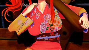 Vanessa Veren Experiences Intense Outdoor Fucking Cum Action In 3d Anime