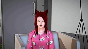 lucy and becca explore their new family dynamics in this 3d hentai game