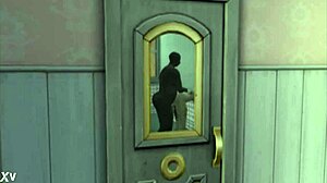 cheating wife in sims4 porn takes big black cock interracial style. monster cock action in 3d 😈