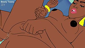 Big Bubble Butt Ts Nya Takes Dantes Bbc Anal Deeply