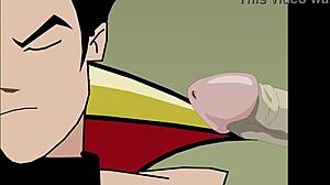 嘿，看这个红发妹在互动3P第03动画里闪烁群P乐趣！😏