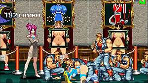 i love watching rainbow mika dominate in this hentai mugen gangbang scene