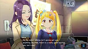 Magicami Neat Uniform Blowjob with Big Tits Lesbian Action