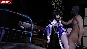 Xuan Yi animated temptation in 3D action
