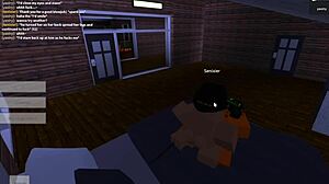 roblox whore delivers sloppy head in part 2 of wild action.