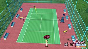 Ep12 Hentai Scenes with Martina, Venus, and Monica - ACADEMY LOVE SAGA Tennis Angels