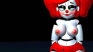 哥们，看这个fnaf 3d性爱动画开场和夏天宝贝...太疯狂了！！