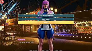 Unbelievable! All Mannon sex scenes in 3D Street Fighter parody hentai game Part 2 are wild!