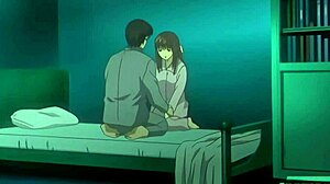 Wow! Teaching my girlfriend's stepsister to masturbate in uncensored hentai!