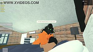 Roblox Whore Rides Monster Cock In Sloppy Anal Assfucking