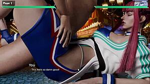 all mannon sex scenes in 3d street fighter parody hentai game part2 rock