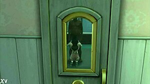 cheating wife in sims4 porn takes big black cock interracial style. monster cock action in 3d 😈