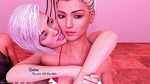 Busty rich girl invites you to JOIN and SLEEP in her bed!