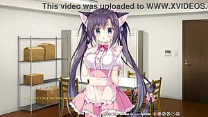 Amairo Chocolata Common Route Ecchi Scene 1 Chieri Yukimura English