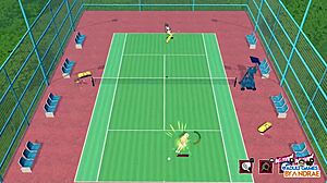 Ep12 Hentai Scenes with Martina, Venus, and Monica - ACADEMY LOVE SAGA Tennis Angels