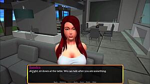 in my new family part 7, just one day in and my step aunt with big tits summons me for sexy japanese teen action