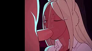 Watch This Hot Bunny Get Naughty! Blowjob and Anal Action!