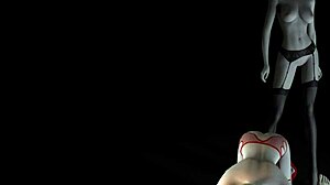 oh man i cant believe this 3d threesome with two super cute curvy sluts givin blowjobs and gettin creampied