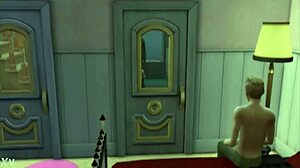 cheating wife in sims4 porn takes big black cock interracial style. monster cock action in 3d 😈