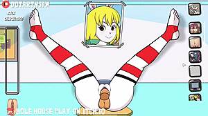 Damn! Carrot One Piece Creampie Compilation in Hole House