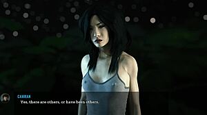 Sonsuz Boşluk Hikayeleri 80: Kıvrımlı büyük memeli Asyalı sevgiliyle anal içe boşalma ve fışkırma