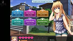 huniepop 无删减第12部分，外星棕发美女动作