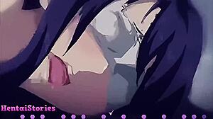 Big tits sluts take huge facial cum in game animation