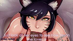Hiç waifu Ahri'yi blacked JOI ile hentai tarzında denedin mi?